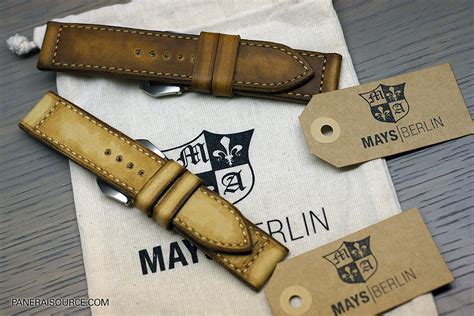 panerai straps berlin|Modern vintage straps for Panerai, IWC, Rolex .